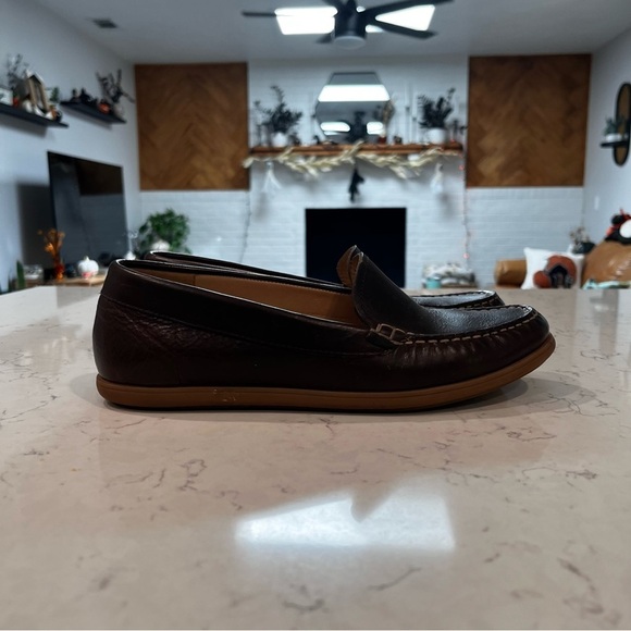 Ecco Leather woman Driving Loafer size 39 / 8-8.5 - Picture 3 of 15